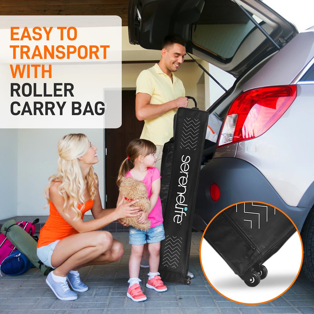 Pop Up Tent 10x15 ft Waterproof UV Blocker Polyester Forest Green