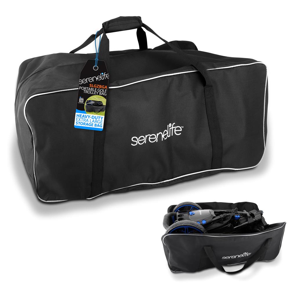 Portable Golf Duffel Bag - Water-Resistant Nylon, Extra Large Storage