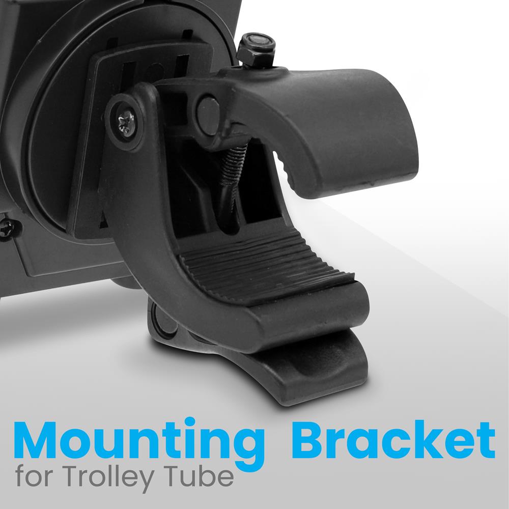 Golf Cart GPS Holder - Rotating Mount - Silicone Clip - Easy Assembly