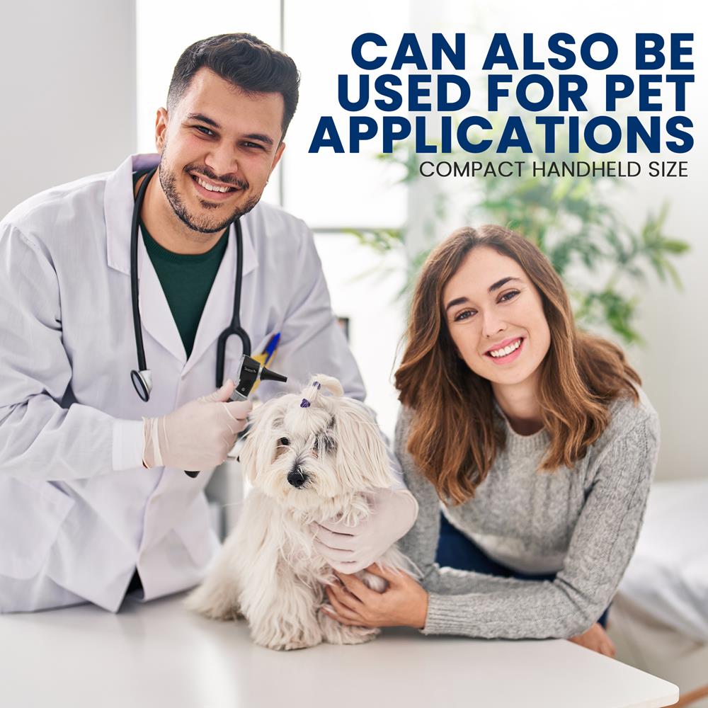 Fiber Optic Otoscope Ear Inspection Tool, 3X Magnification, LED Light