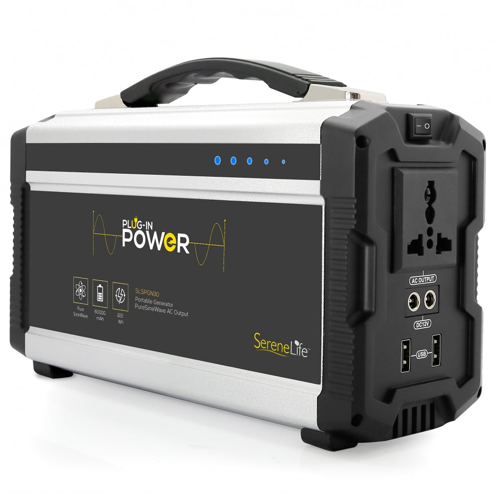 Portable Power Generator 60,000mAh Lithium Battery Dual USB Ports