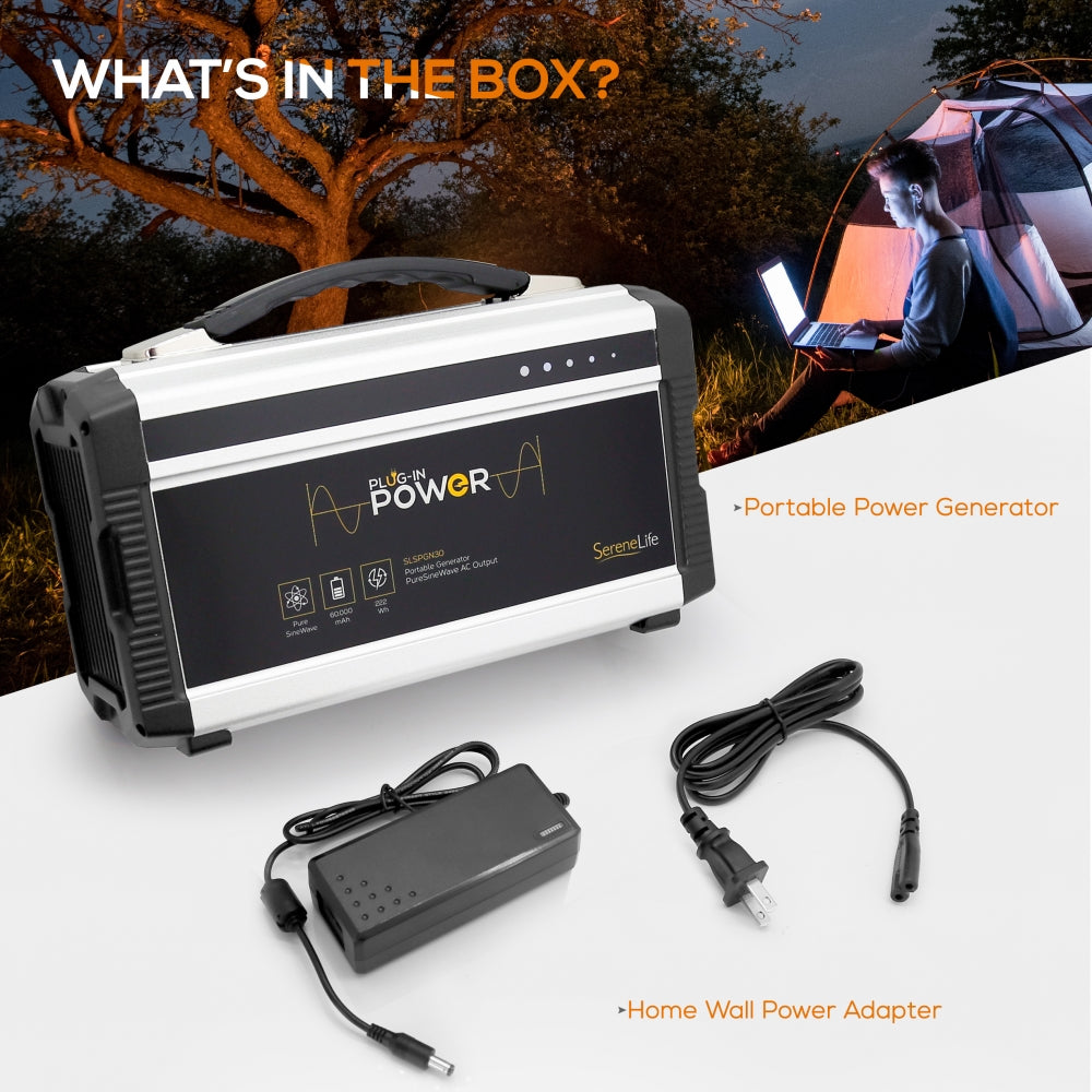 Portable Power Generator 60,000mAh Lithium Battery Dual USB Ports